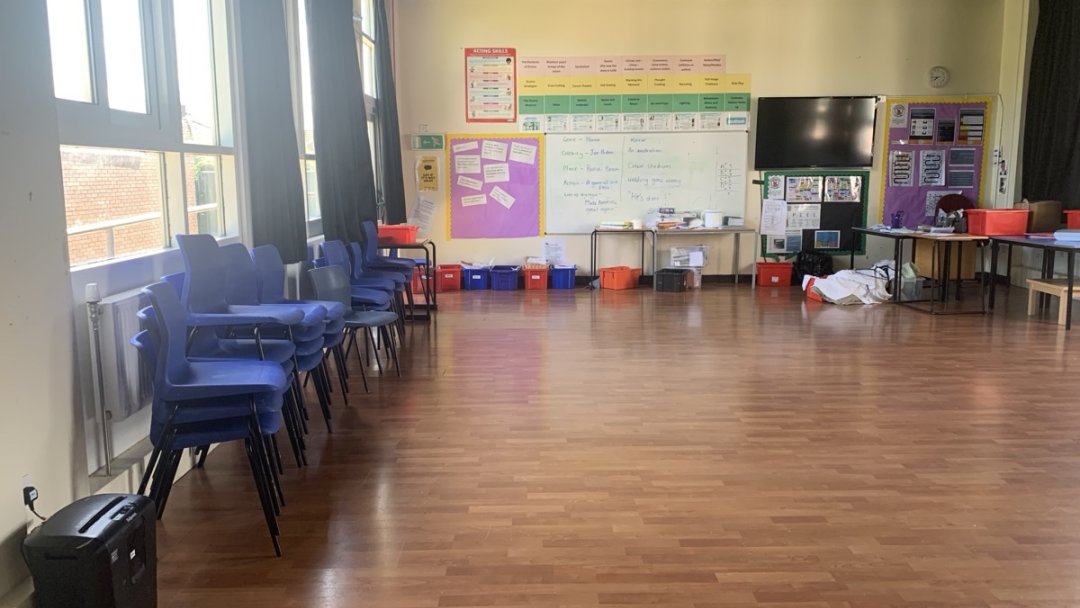 Dance Studio at Tarporley High School and Sixth Form College in Cheshire