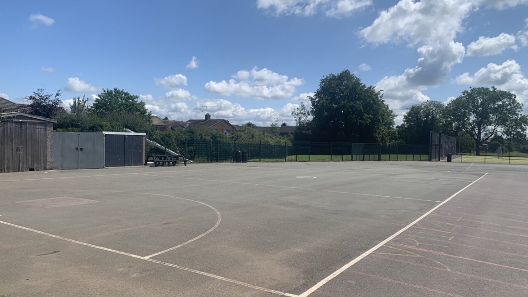 MUGA at Tarporley High School and Sixth Form College in Cheshire