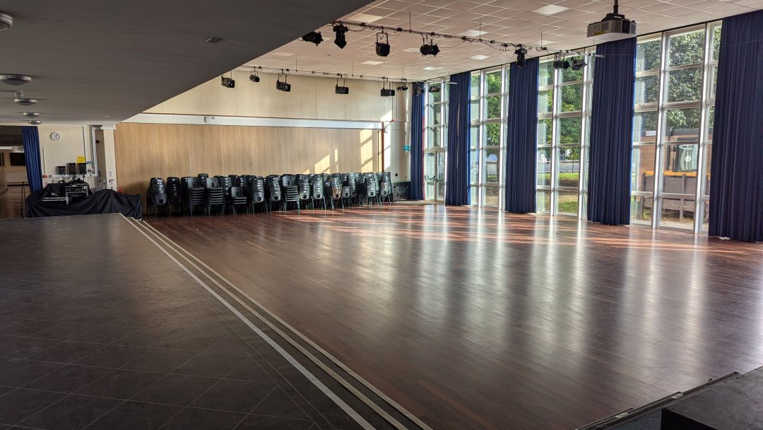 Main Hall at Highworth Grammar School in Ashford