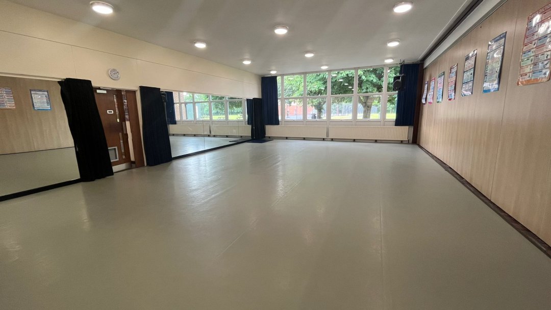 Dance Studio at Highworth Grammar School in Ashford
