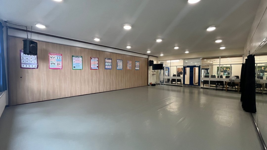 Dance Studio at Highworth Grammar School in Ashford