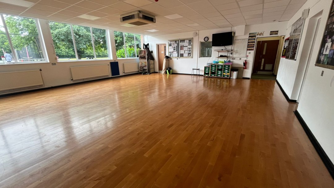 Dance Studio 2 at Highworth Grammar School in Ashford