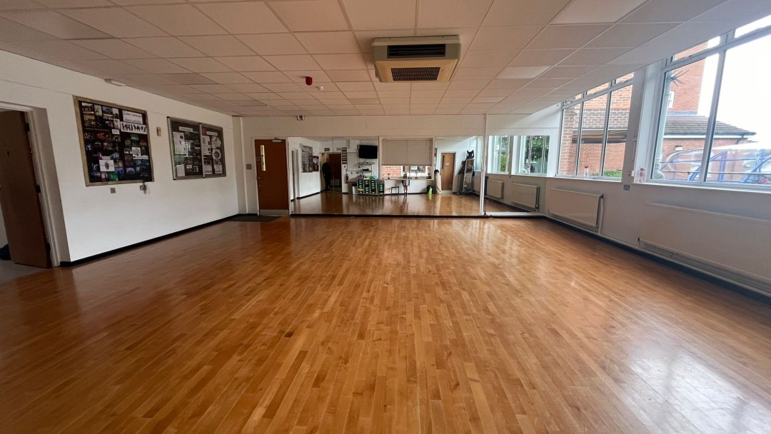 Dance Studio 2 at Highworth Grammar School in Ashford