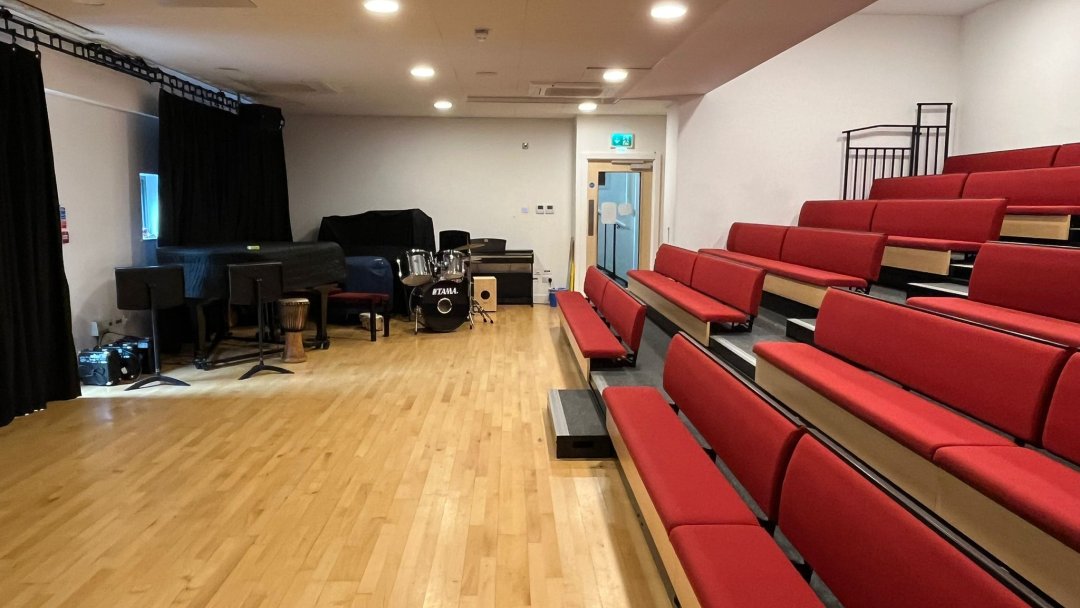 Auditorium at Highworth Grammar School in Ashford