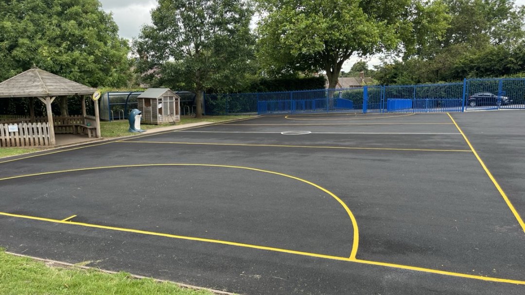 MUGA at St Chad's CE Primary School (The Arthur Terry Learning Partnership) in Lichfield