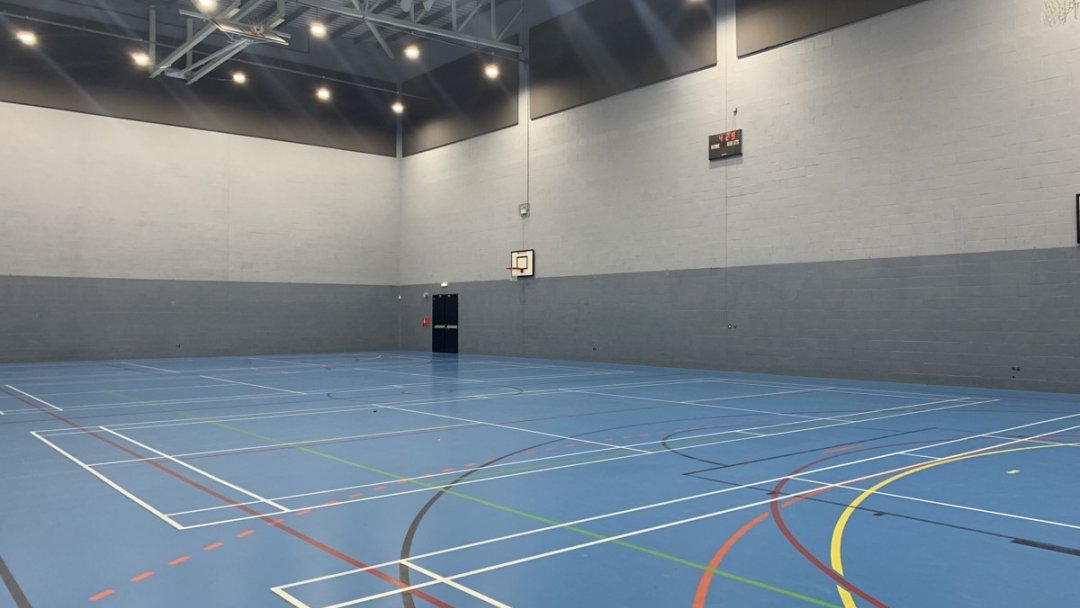 Sports Hall at West Lancashire College in Lancashire