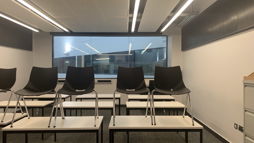 Classrooms at West Lancashire College in Lancashire