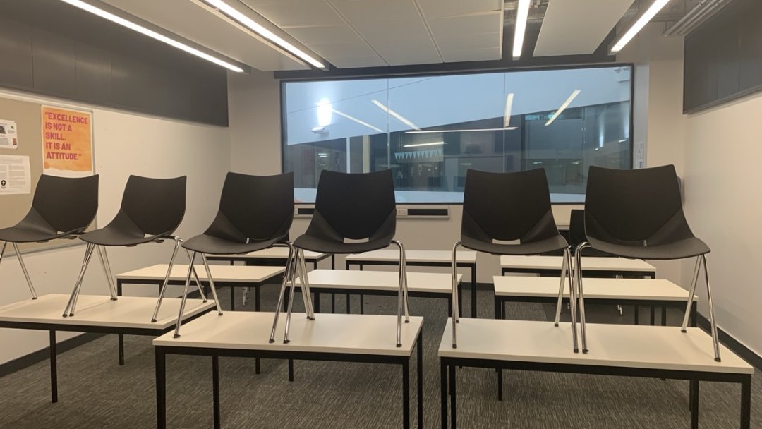 Classrooms at West Lancashire College in Lancashire