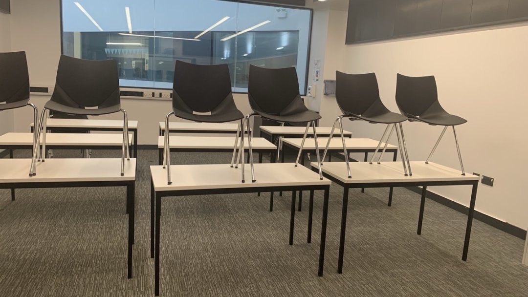 Classrooms at West Lancashire College in Lancashire