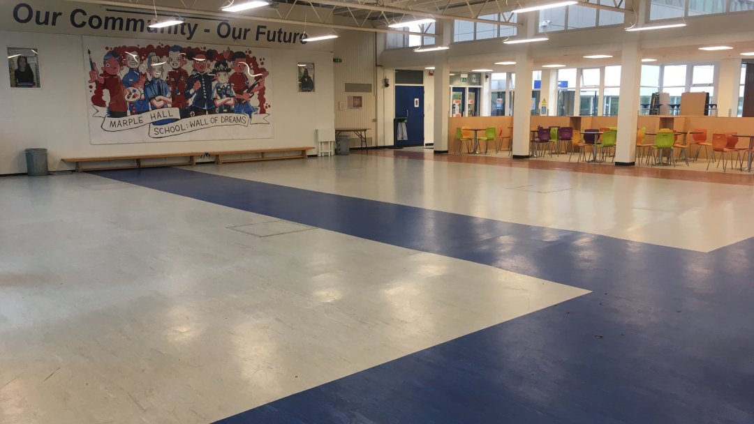 Isherwood Hall at Marple Hall School in Stockport