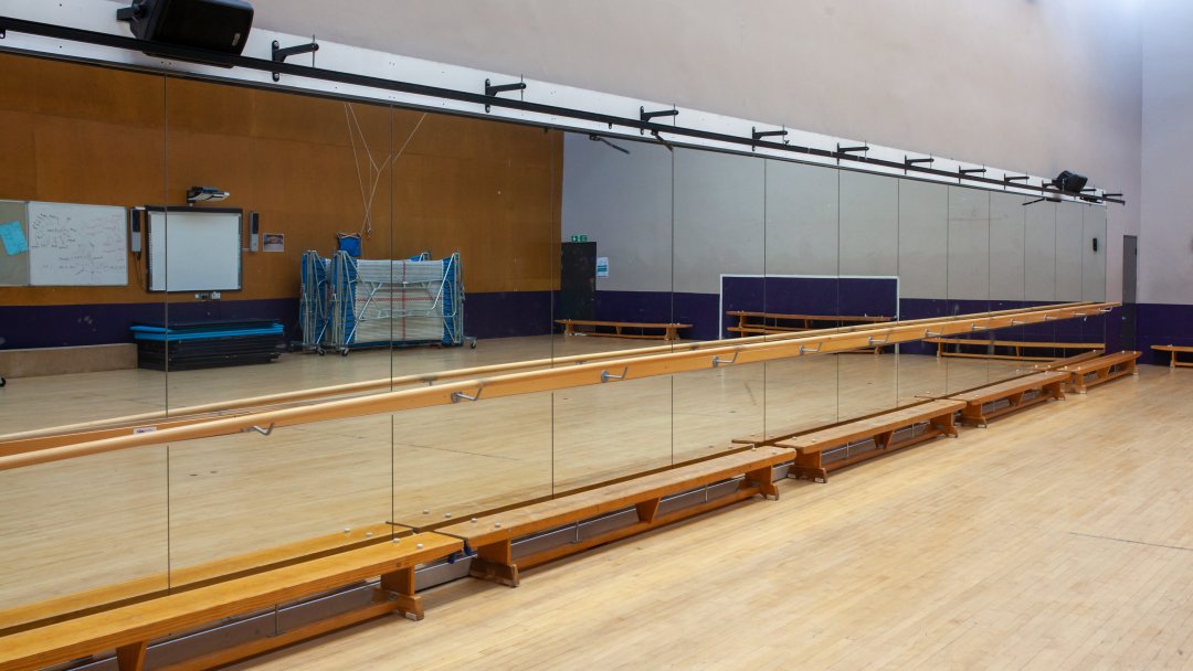 Dance Studio at Stoke Newington School & Sixth Form in London