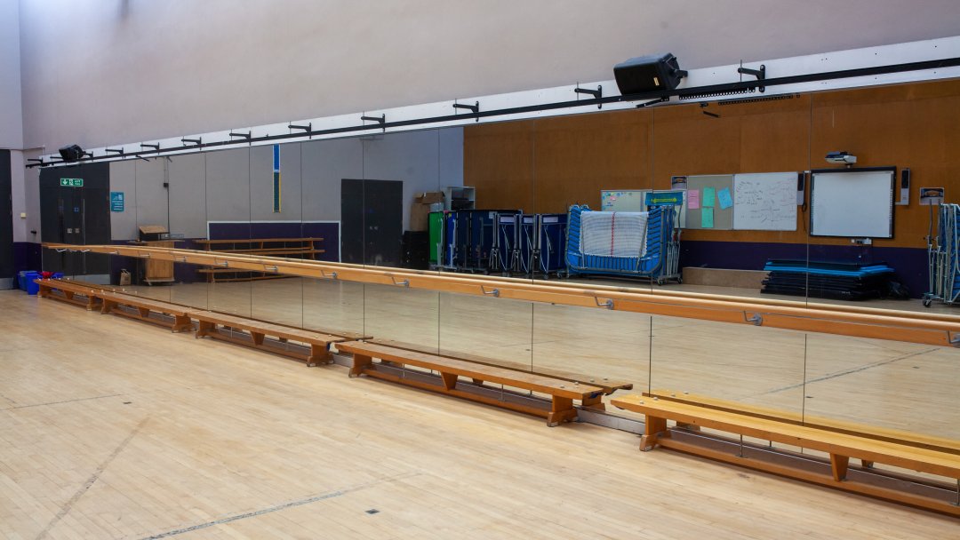 Dance Studio at Stoke Newington School & Sixth Form in London