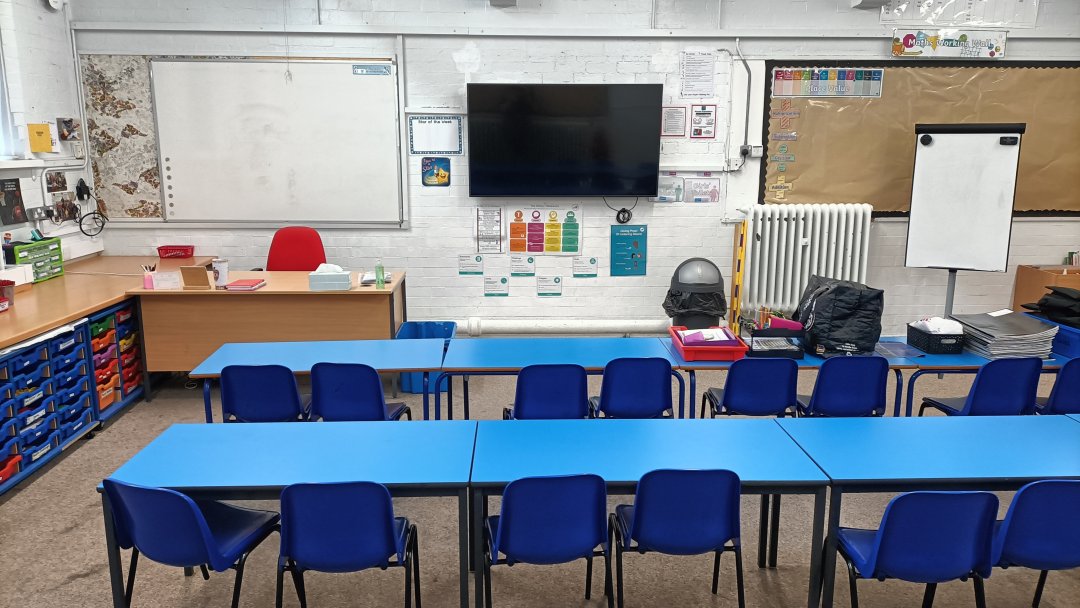 Classroom 1 at William MacGregor Primary School (The Arthur Terry Learning Partnership) in Staffordshire