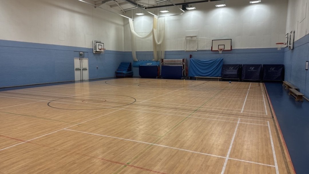 Sports Hall at Outwood Academy Foxhills in Scunthorpe