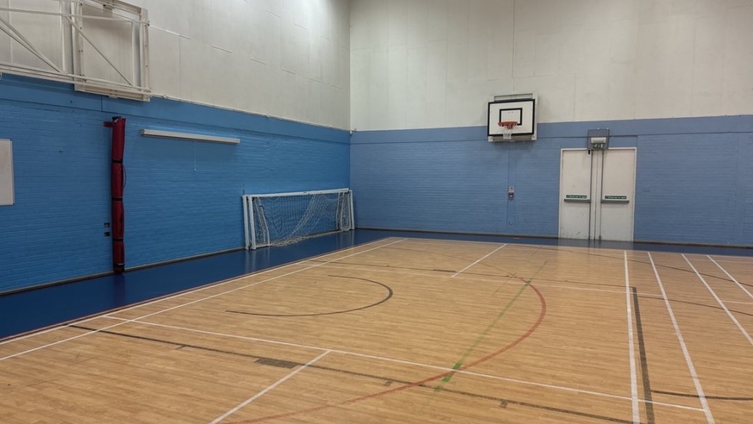 Sports Hall at Outwood Academy Foxhills in Scunthorpe