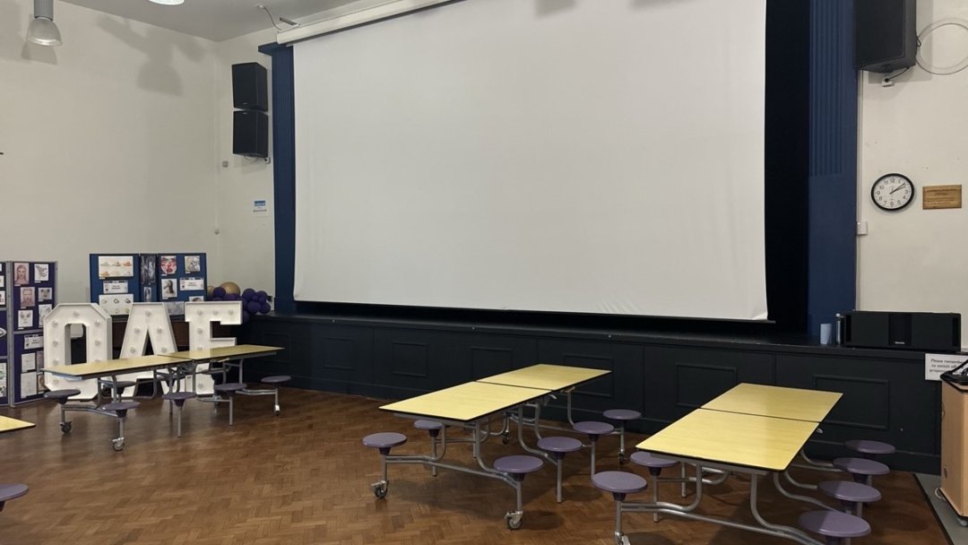 Main Hall at Outwood Academy Foxhills in Scunthorpe