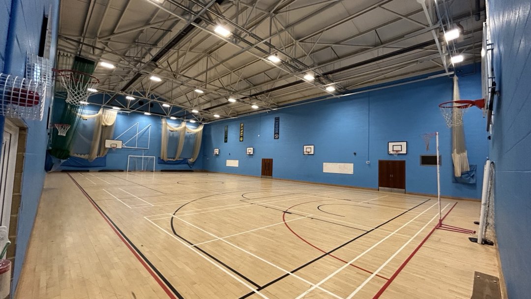 Sports Hall at Nene Park Academy in Peterborough