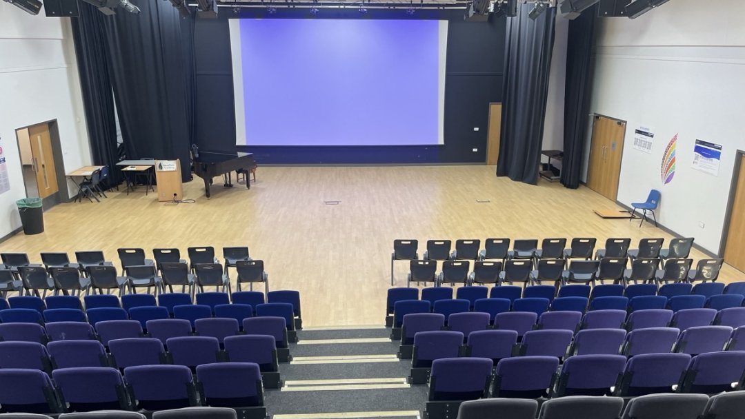 Main Hall at Nene Park Academy in Peterborough