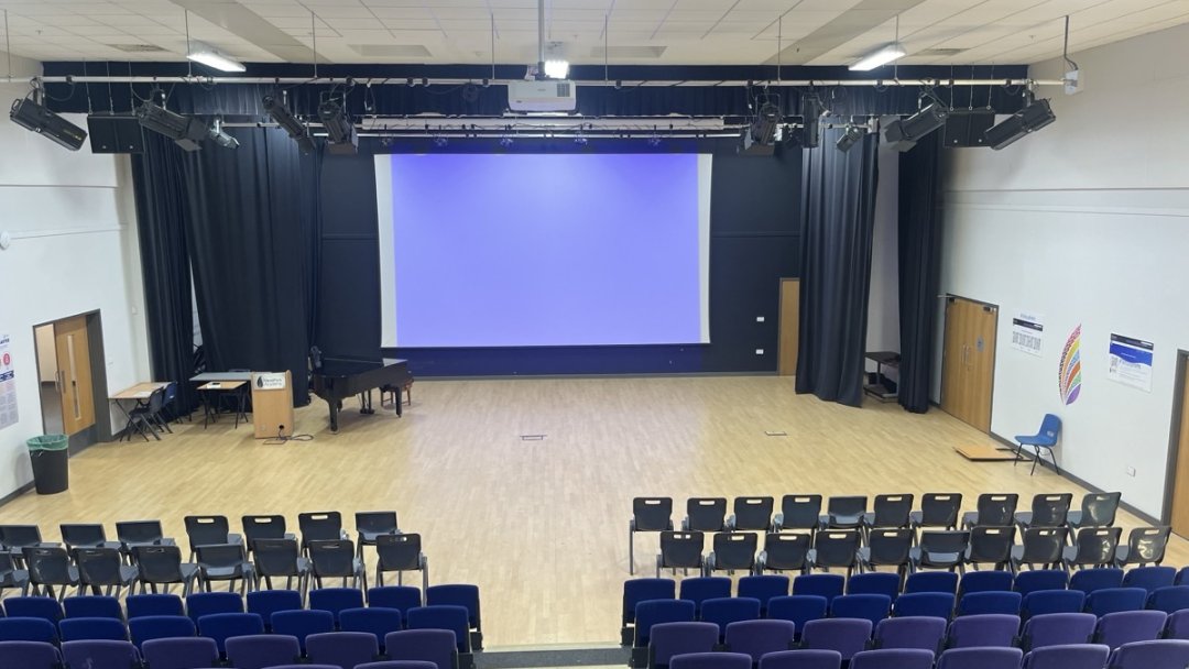 Main Hall at Nene Park Academy in Peterborough