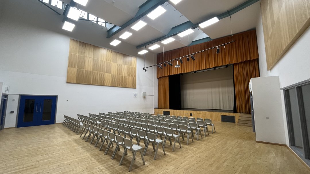 Main Hall at Ousedale School Olney Campus in Olney