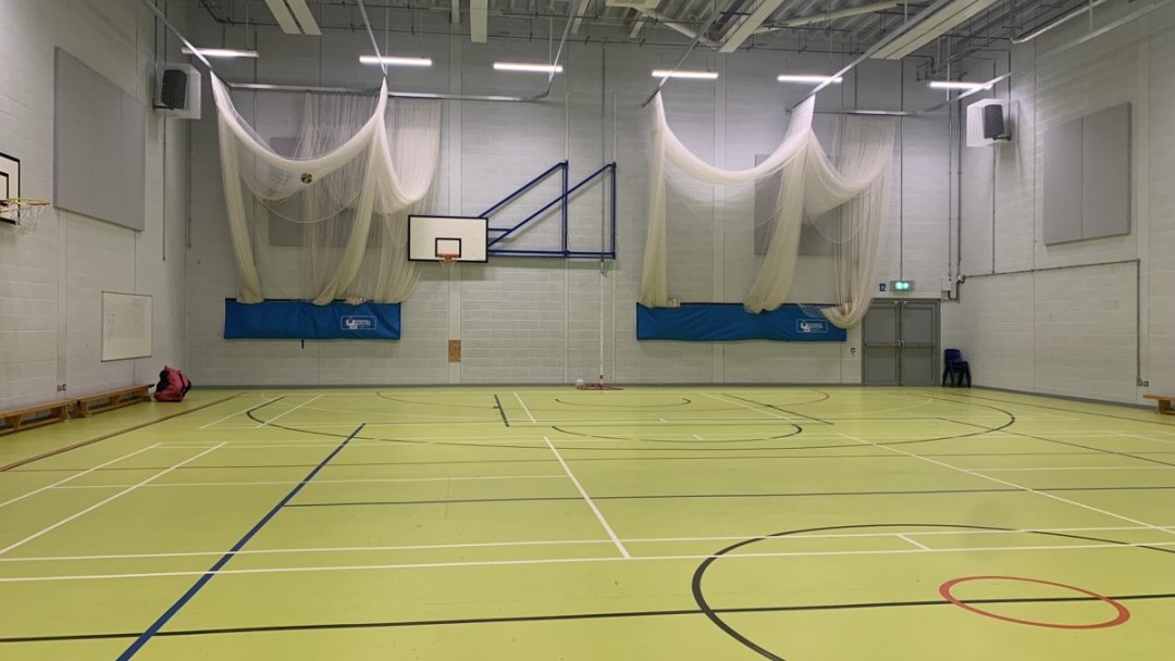 Sports Hall at Hartford Church of England High School in Northwich