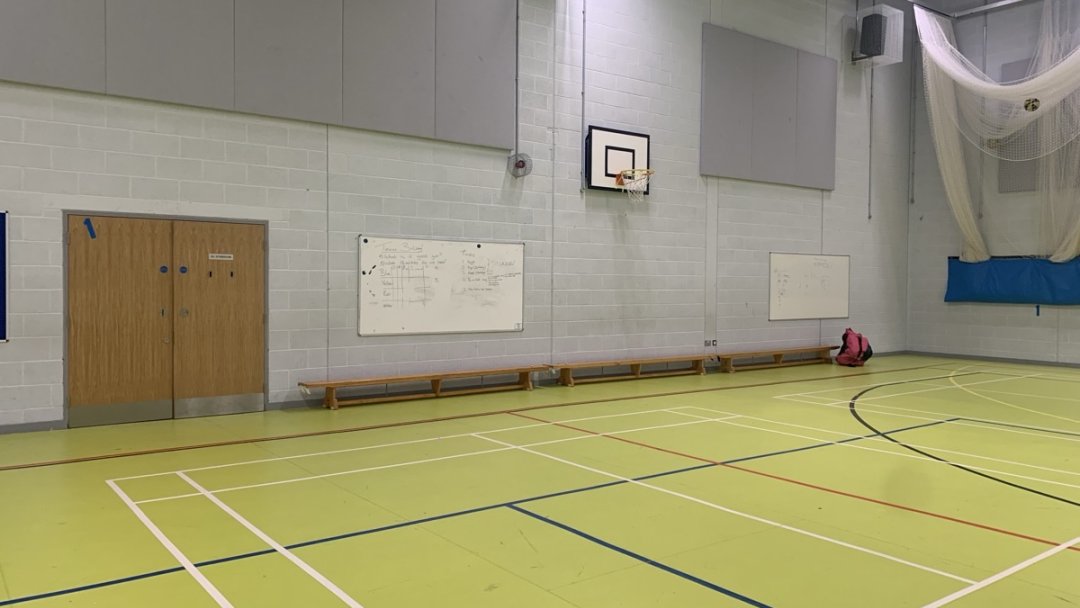Sports Hall at Hartford Church of England High School in Northwich