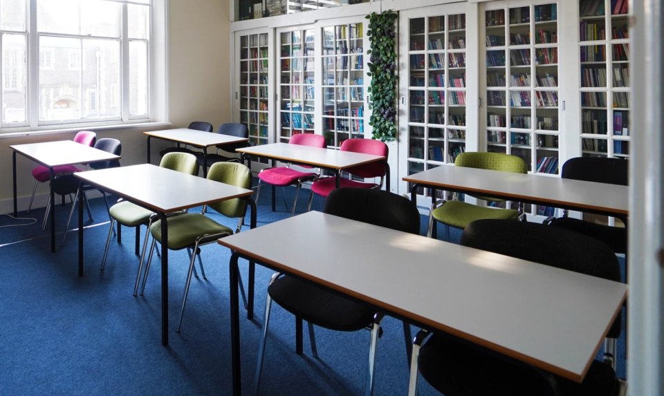 Room 102 12 Capacity at North London College in London