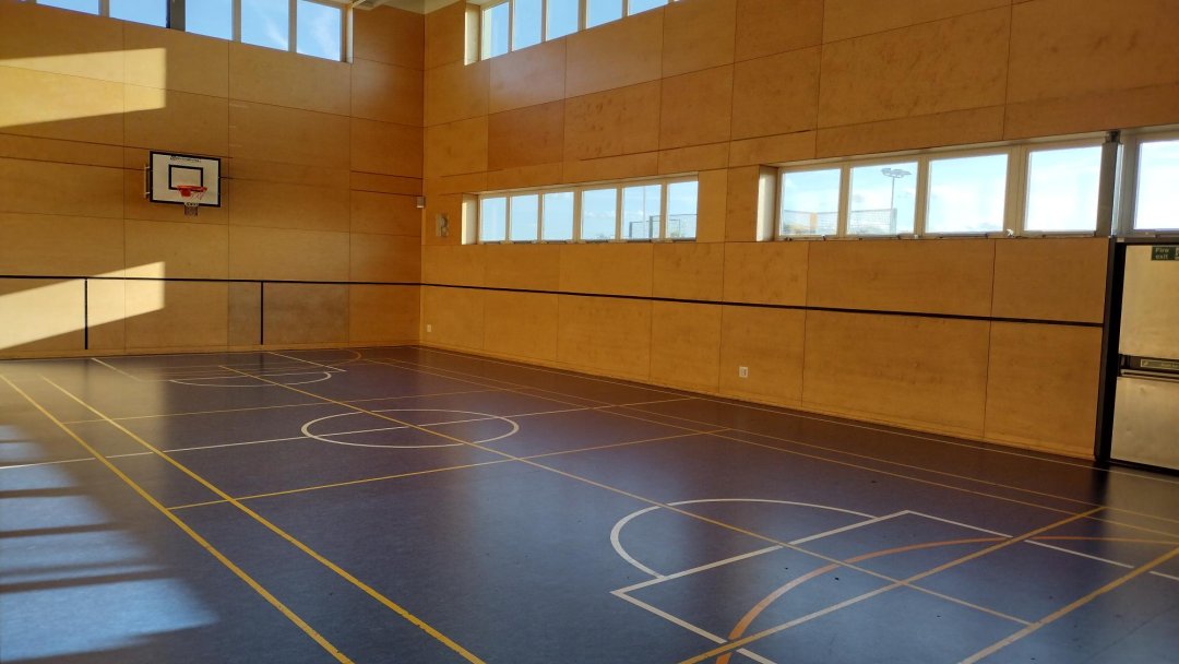 Sports Hall at St Martins School in Derby
