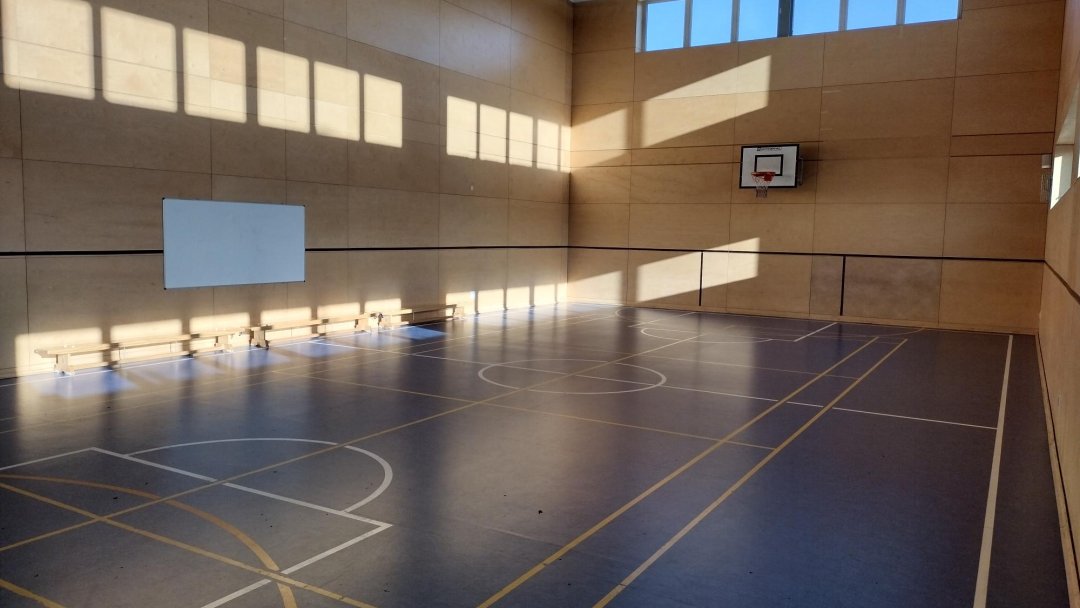 Sports Hall at St Martins School in Derby