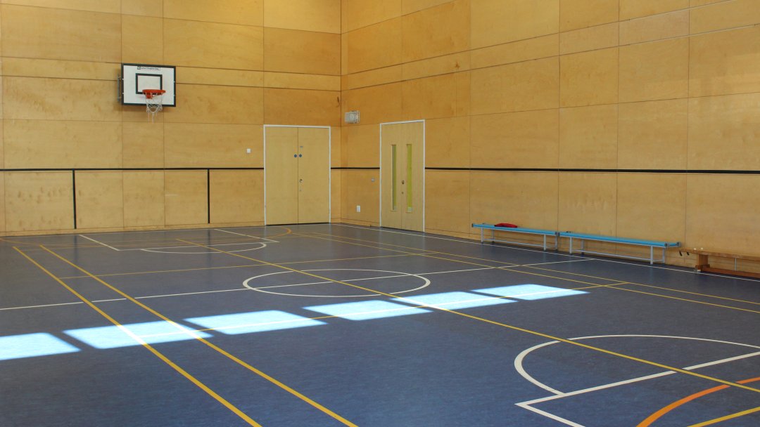 Sports Hall at St Martins School in Derby