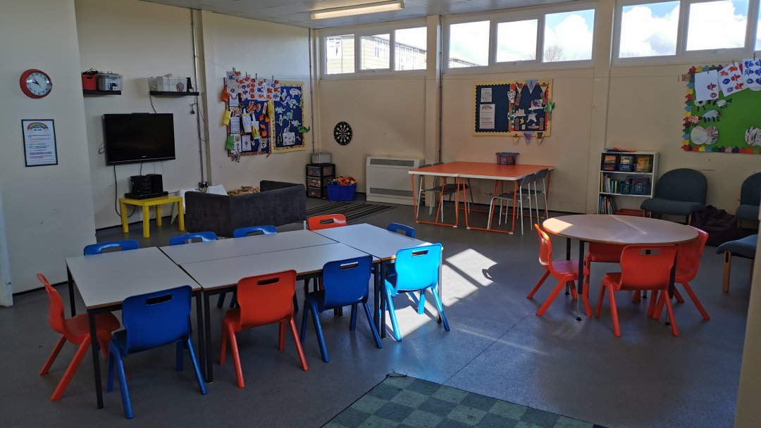 Classrooms at Rainbow Forge Academy in Sheffield