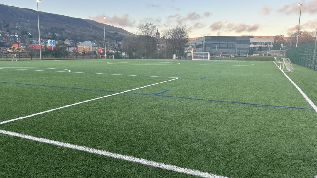 3G Pitch at Saddleworth School in Oldham