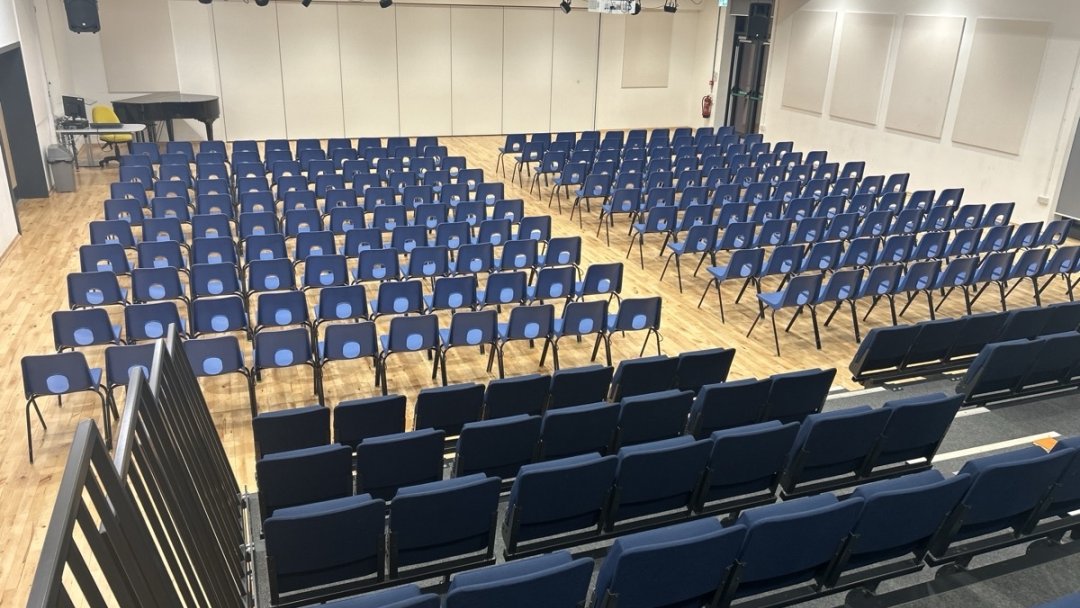 Main Hall at Saddleworth School in Oldham