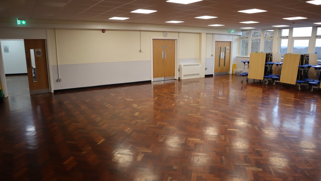 Dining Hall at Rainbow Forge Academy in Sheffield