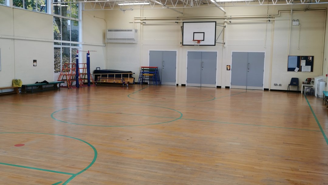 Gymnasium at Rainbow Forge Academy in Sheffield