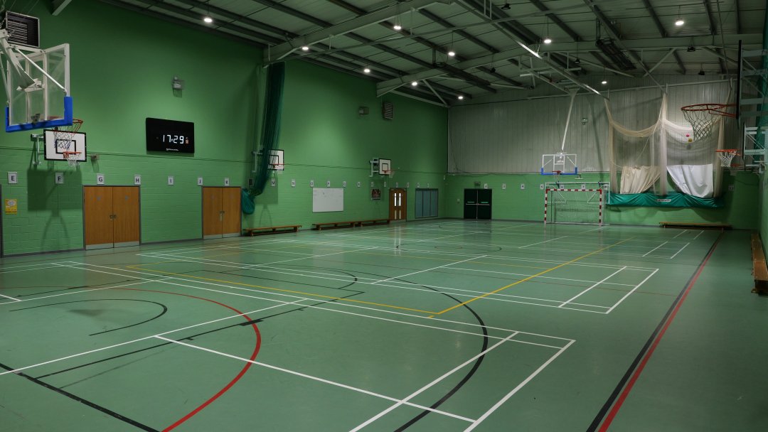 Sports Hall at Bitterne Park School in Southampton