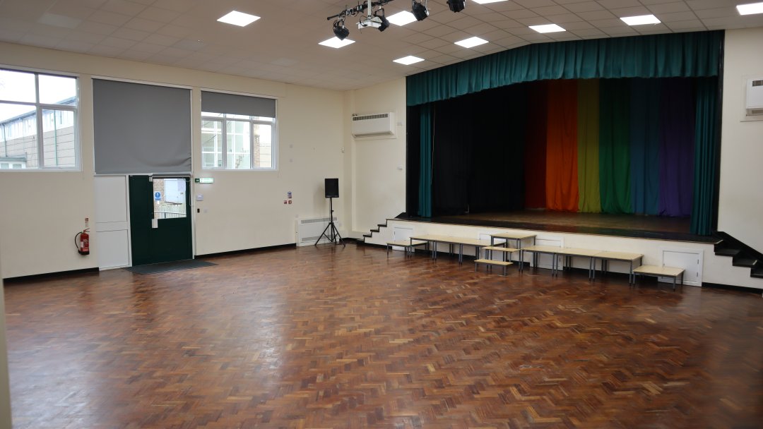 Main Hall at Rainbow Forge Academy in Sheffield
