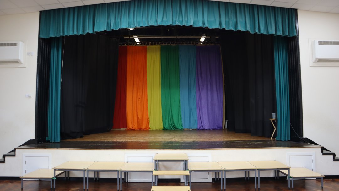 Main Hall at Rainbow Forge Academy in Sheffield
