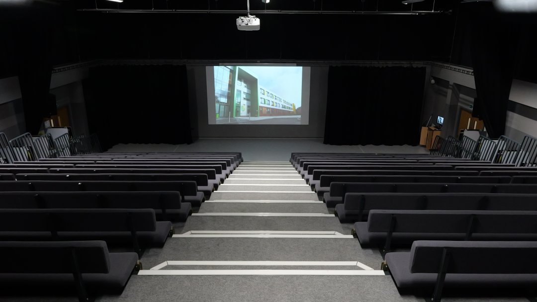Assembly Hall at Bitterne Park School in Southampton
