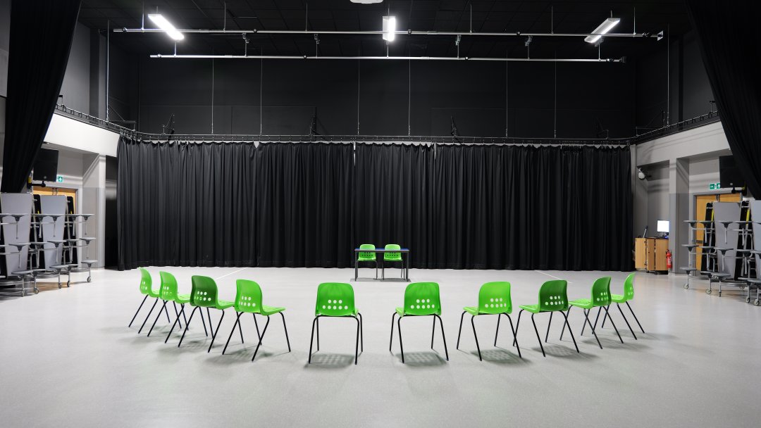 Assembly Hall at Bitterne Park School in Southampton