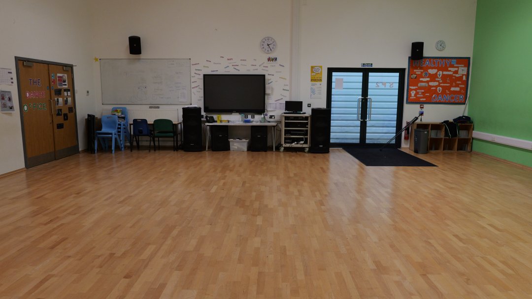Dance Studio at Bitterne Park School in Southampton