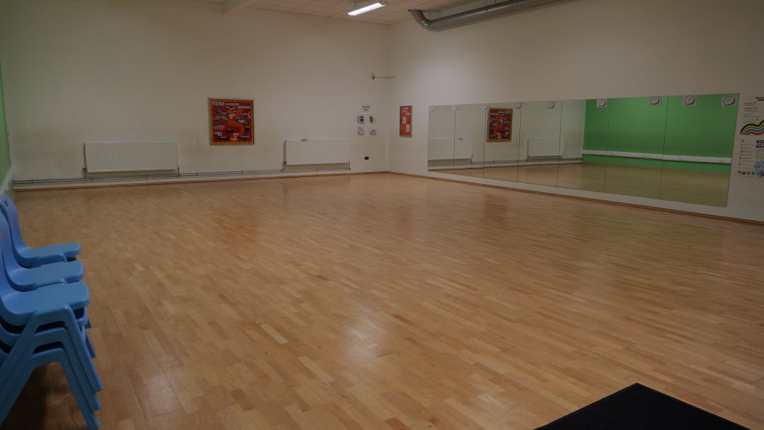Dance Studio at Bitterne Park School in Southampton