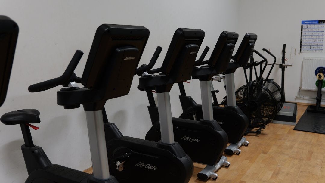 Gymnasium at Bitterne Park School in Southampton