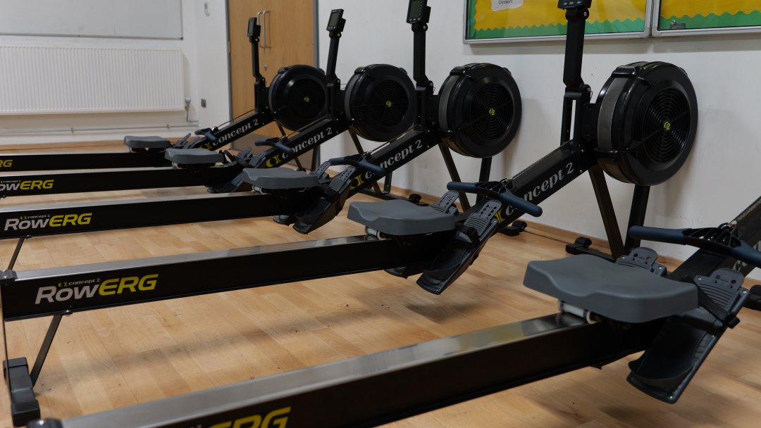 Gymnasium at Bitterne Park School in Southampton