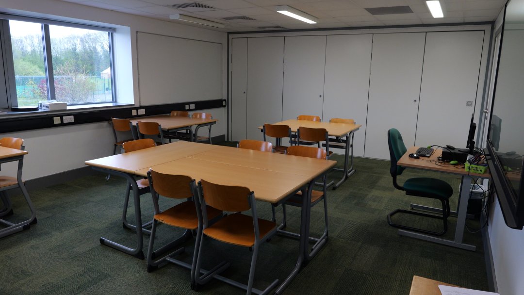 Classroom at Bitterne Park School in Southampton