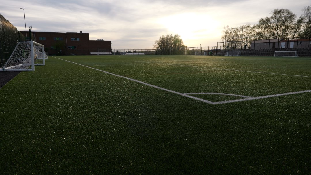 3G Football Pitch at Bitterne Park School in Southampton