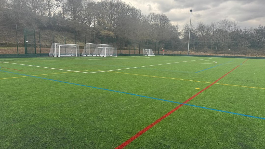 3G Football Pitch at Shenley Academy in Birmingham