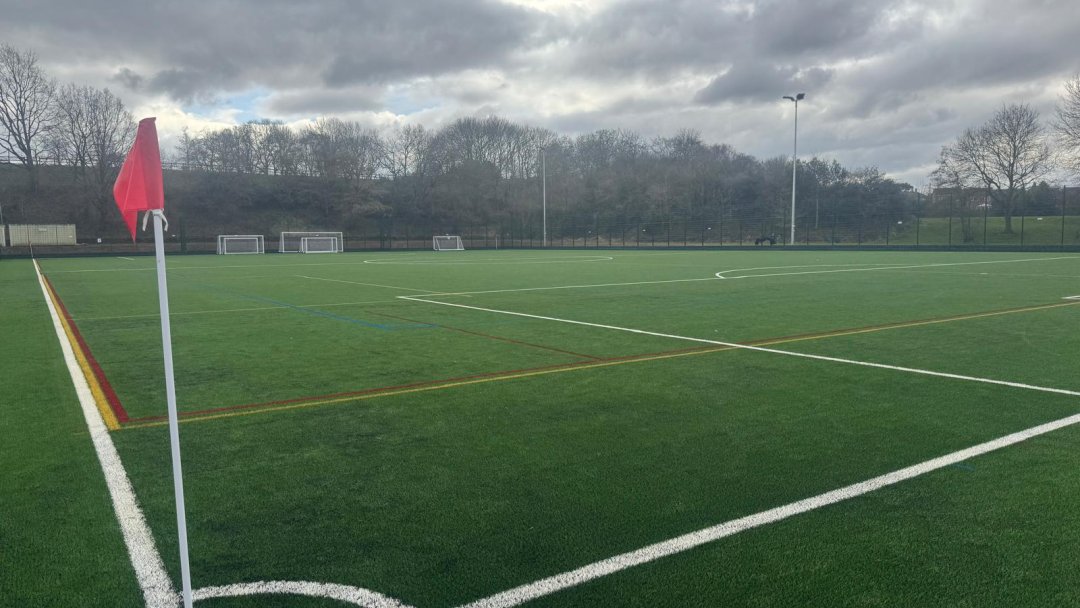 3G Football Pitch at Shenley Academy in Birmingham