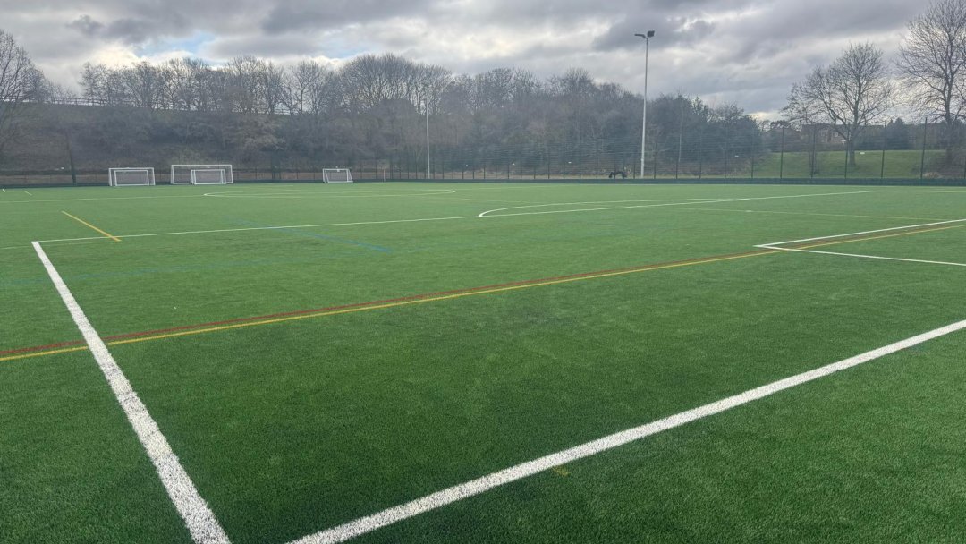 3G Football Pitch at Shenley Academy in Birmingham