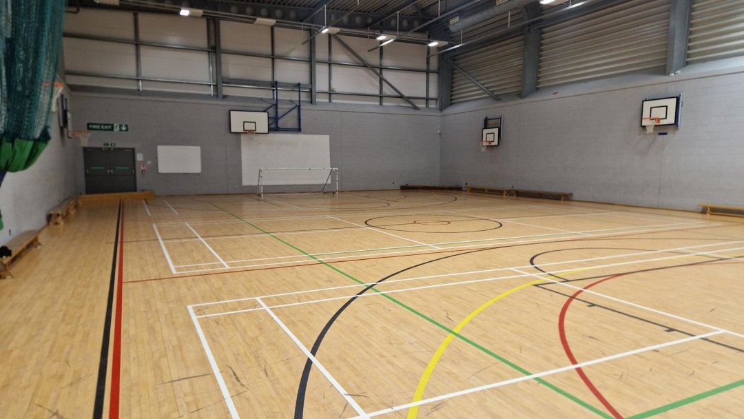 Sports Hall at Birley Academy in Sheffield